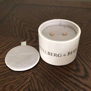 Hillberg & Berk Earrings (Gold) 6mm Balls